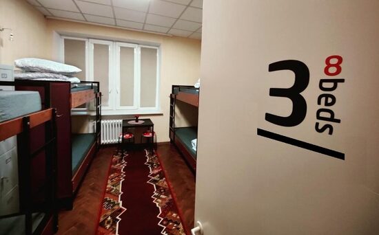 Single Bed in 8-Bed Dormitory Room No 3
